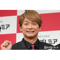 香取慎吾、衝撃の“歯ブラシヘア”姿を披露 モヒカン風の斬新スタイルに「最高に似合う」「面白すぎる」と反響