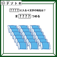 クイズです！イラストが表す「ま？？？？つめる」。隠れた4文字の地名は？【難易度LV.２・甘口】