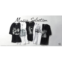tk.TAKEO KIKUCHI、90年代を象徴する3組の世界的アーティストをフィーチャーしたTシャツ発売