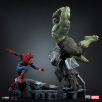 スパイダーマンとハルクのバトルシーンを立体化！1/10スケールスタチューが2027年7月発売へ