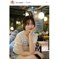 「今日好き」永瀬さら、美肩＆美脚際立つノースリ×ミニスカコーデ公開「憧れのスタイル」「お人形さんみたい」と反響