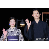 SixTONES松村北斗＆今田美桜、浴衣姿で登場・短冊に願い込める「1つ前の映画くらいからできていなくて」【白鳥とコウモリ】