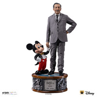 ウォルト・ディズニー＆ミッキーマウスが手をつなぐ！約59cmの1/4スケールスタチュー登場