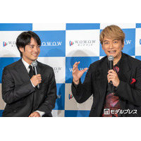 香取慎吾＆赤楚衛二、初対面の印象・クランクアップ秘話明かす「ハグしたんです」「とってもかっこいい」【虚ろな十字架】