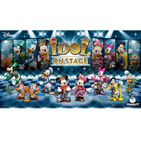 ディズニーキャラクターがアイドルに変身⁉「Happyくじ『Disney IDOL ON STAGE』」発売