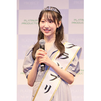 中学1年生・朝凪りおなさんがグランプリ プラチナムプロダクション次世代スター発掘オーディション開催