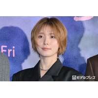 松岡茉優、成田凌と“サザエさん以来”7年ぶり共演に笑顔「髪型がお互いにタラちゃんとワカメちゃんに戻っていて」