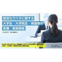 就活セクハラ、大学生26.1％が経験…企業の対策重視74.6％