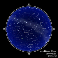オリオン座流星群10/22明け方に見ごろ、前後数日が観測チャンス