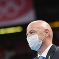 「ハゲ頭！」 東京五輪優勝のブラジル代表FW、FIFA会長をイジる 画像