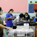 フィリピン大統領選、投票始まる 画像