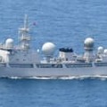 中国の情報収集艦が八丈島沖通過 画像