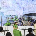 パナソニックHDが東京都内で開いた、2025年大阪・関西万博開幕千日前のイベント＝18日午後