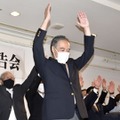 長野県知事に阿部氏4選 画像