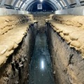 三内丸山、遺構が一部浸水 画像