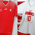 スイス代表、カタールW杯に向けた2022新ユニフォーム発表！ホームは「90年代デザイン」 画像