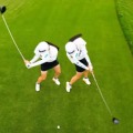 日本女子OP連覇！　勝みなみのラインが出る『右プッシュ打法』は“ハの字”で運ぶ 画像