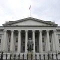 米財務省＝9月、ワシントン（共同）