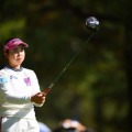 山下美夢有が単独首位発進　藤田さいきら2位、渋野日向子は10位 画像