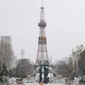 北海道、今季初暴風雪警報 画像