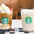 （左から）スターバックス コーラ フラペチーノ、クリーミー ＆ スイート ミルクコーヒー（C）モデルプレス