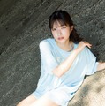 櫻坂46大園玲1st写真集「半分光、半分影」通常版裏表紙（撮影：Takeo Dec.／光文社）