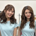 工藤美桜、松村沙友理 （C）日本テレビ