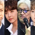 RM、J-HOPE／Photo by Getty Images、坂本龍一 （C）モデルプレス、SUGA／Photo by Getty Images