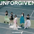 LE SSERAFIM、日本2ndシングル「UNFORGIVEN」ジャケ写＆パックショット公開 画像