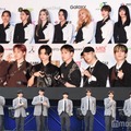 （上段から）TWICE、Stray Kids、&TEAM（C）モデルプレス