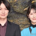 「ゴジラ-1.0」完成報告会見に出席した神木隆之介、浜辺美波（C）モデルプレス