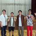 （左から）山内健司、稲田直樹、井口浩之、中村倫也、芝大輔、濱家隆一（C）テレビ朝日