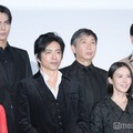 （前列左から）福本莉子、大沢たかお、中谷美紀（後列左から）中川大志、梶原善、小手伸也（C）モデルプレス