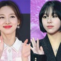 TWICEナヨン＆チェヨン、太ももスラリ“ミニ丈”衣装でダンス 美ウエストにも注目集まる 画像