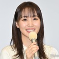 「チェイサーゲームW パワハラ上司は私の元カノ」記者会見に出席した菅井友香（C）モデルプレス