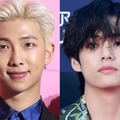 BTS・RM＆V、軍服姿の2ショット公開 揃って最精鋭訓練兵の表彰受ける 画像