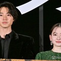 「ゴールデンカムイ」初日舞台挨拶に登壇した山崎賢人、山田杏奈（C）モデルプレス