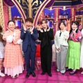 （左から）peco、いとうあさこ、上田晋也、山田涼介、大久保佳代子、ゆめっち、大家志津香（C）日本テレビ