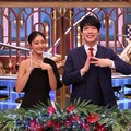 池田美優、川島明（C）フジテレビ