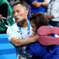 泣き崩れる阿部詩／Photo by Getty Images