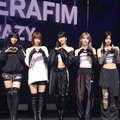 LE SSERAFIM、CRAZYな5人の共通点とは ヴォーギングダンスで魅せる“新たな挑戦”への決意語る【「CRAZY」メディアショーケース】 画像