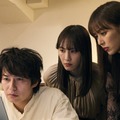 （左から）武田航平、松井玲奈、内田理央「嗤う淑女」第6話より（C）東海テレビ・フジテレビ