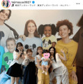 手島優、若槻千夏＆pecoらに息子を抱っこしてもらいホッコリ「相変わらずやさぴー」「癒される」