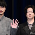 完成披露試写界に出席した成田凌、千葉雄大（C）モデルプレス