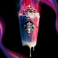 スタバ新作「メラ メーラ フラペチーノ」炎の魔法にかかったマジカルなハロウィン限定フラペ 画像