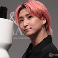 Snow Man佐久間大介、ピンク髪は自ら調整 “お揃いヘア”になれる方法伝授に河北裕介氏も唸る「上級者」 画像