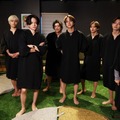 （左から）佐藤勝利、篠塚大輝、菊池風磨、原嘉孝、寺西拓人、猪俣周杜、橋本将生、松島聡（C）フジテレビ