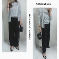 軽やかに紫外線対策を。【ユニクロ】UVカットセーター＆カーデで仕上げる王道きれいめスタイル【40代の毎日コーデ】