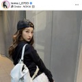 板野友美、美脚の“クロムハーツ”コーデにファンうっとり「足ほっそおおお」「めちゃ綺麗」 画像