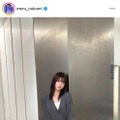 めるる、ほっそり美脚の“萌え袖”コーデに反響「ミニがお似合い」「めちゃ可愛すぎ」 画像